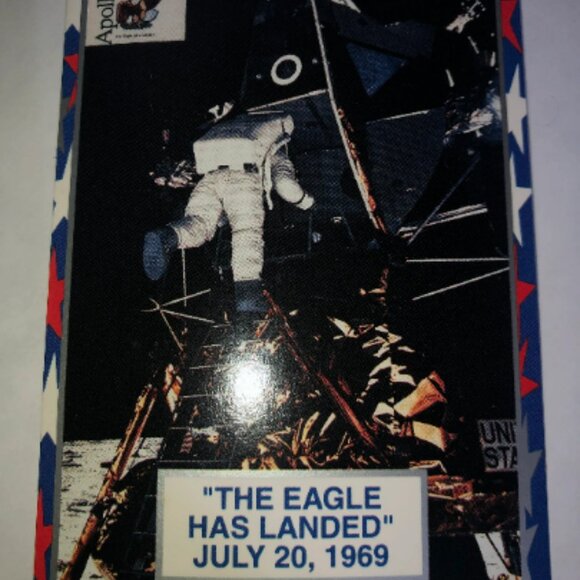 Apallo 11 Space Cards Set of 5 July 16 - July 21  Citgo Petroleum Collectors Car - Picture 3 of 7